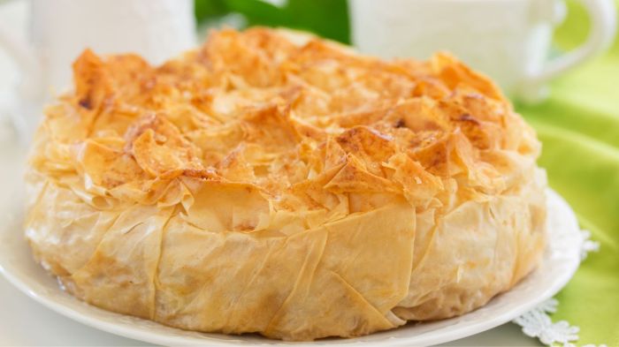Phyllo dough and apples recipes