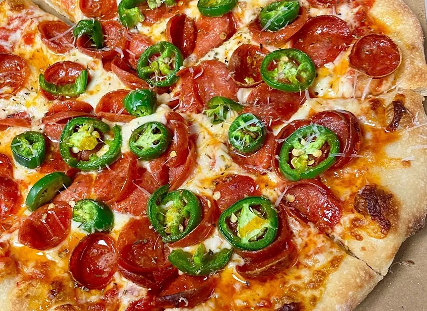 Pizza on polk street sf